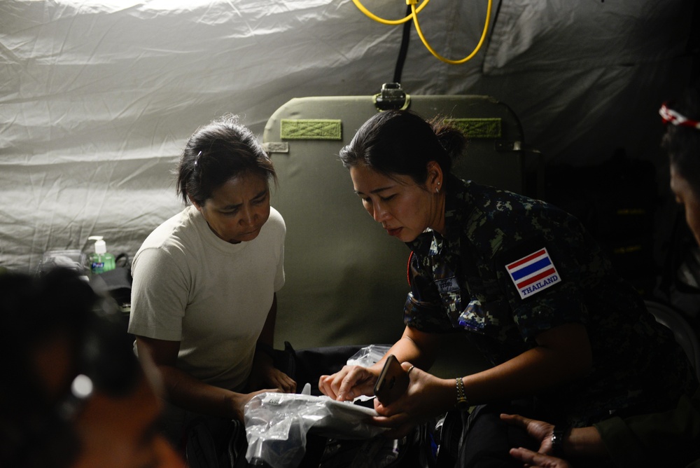 International medical team conducts aeromedical evacuation exercise during Cope North 16