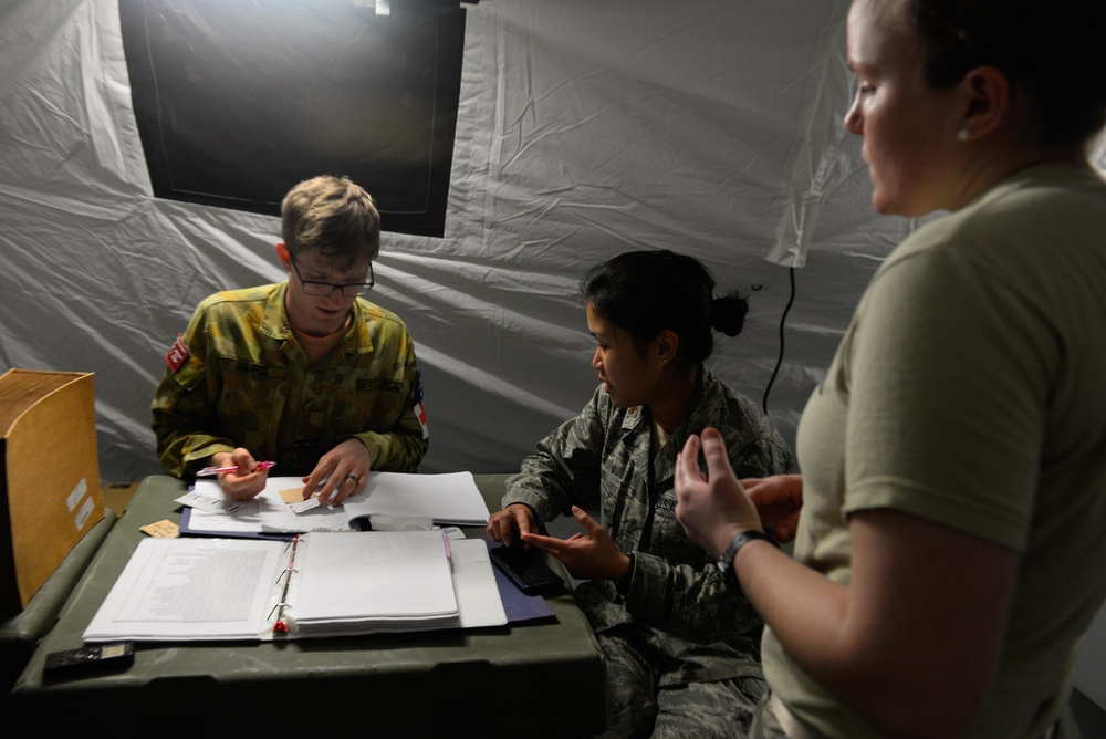 International medical team conducts aeromedical evacuation exercise during Cope North 16