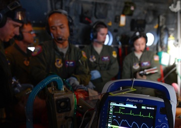 Through hub and spoke: Pacific partners practice humanitarian assistance during Cope North 16