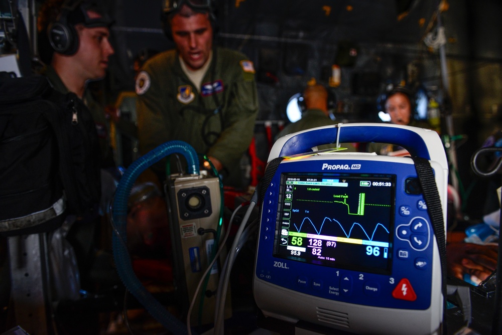 International medical team conducts aeromedical evacuation exercise during Cope North 16