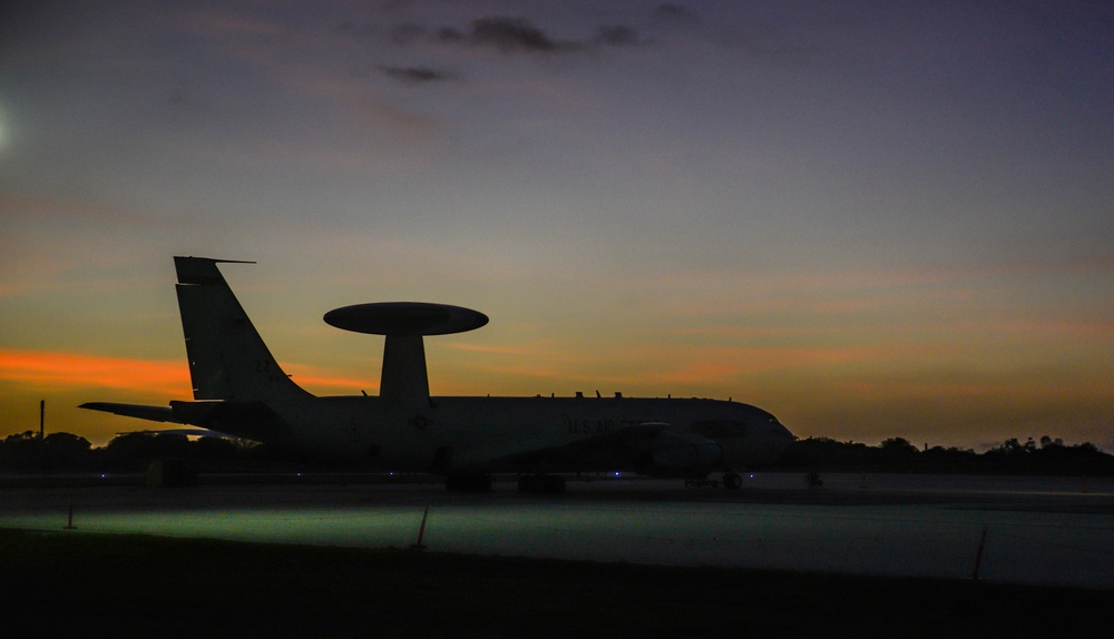 Cope North 16 evening flightline