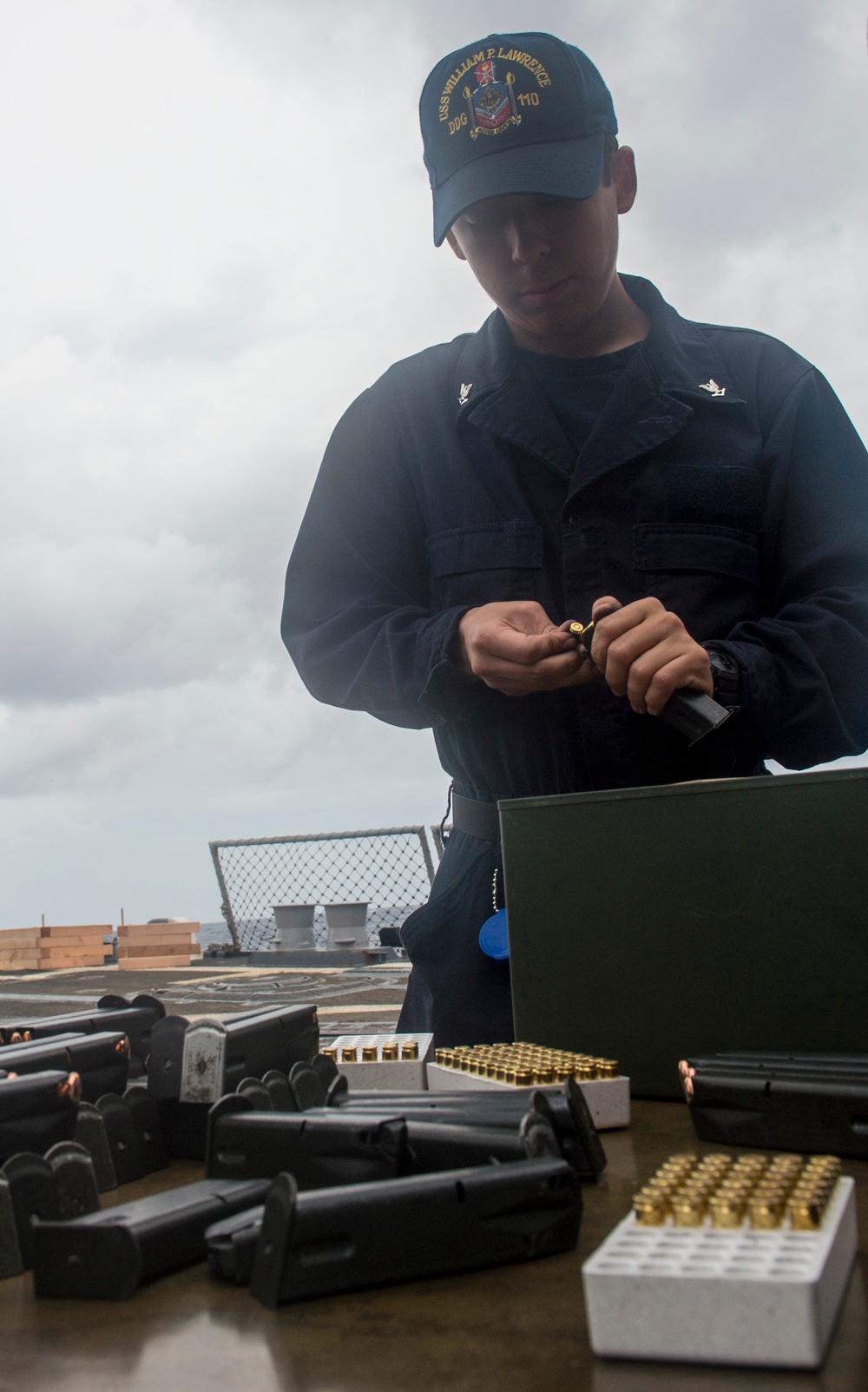 USS William P. Lawrence operations