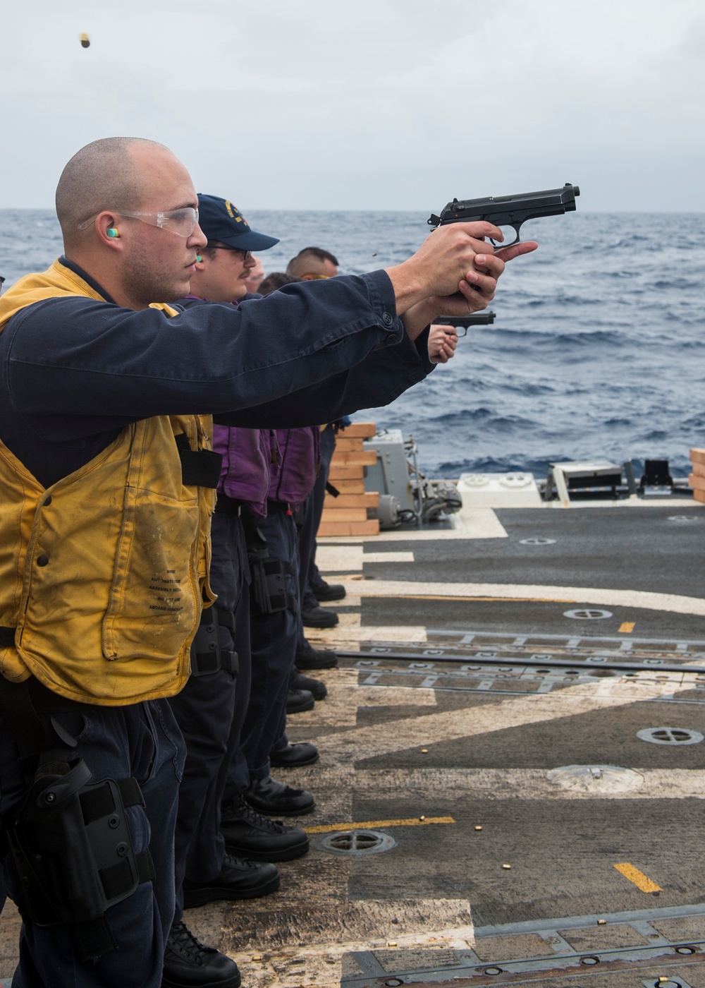 USS William P. Lawrence operations