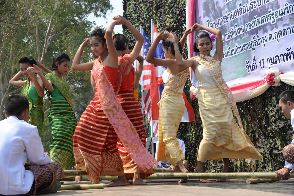 Dedication Ceremony Held for Completion of School Building by International Construction Team