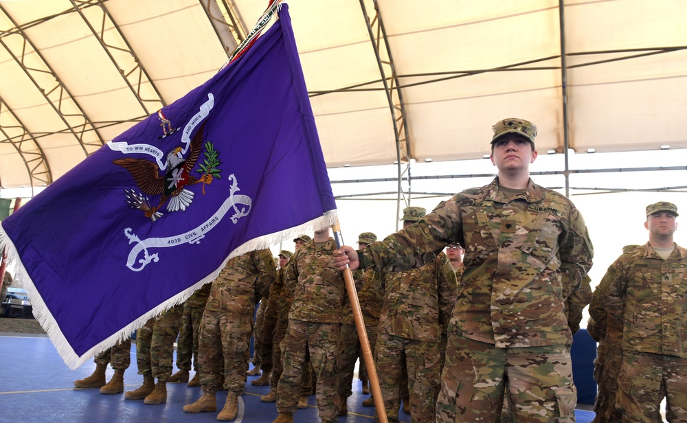 CJTF-HOA Civil Affairs Battalions transfer authority