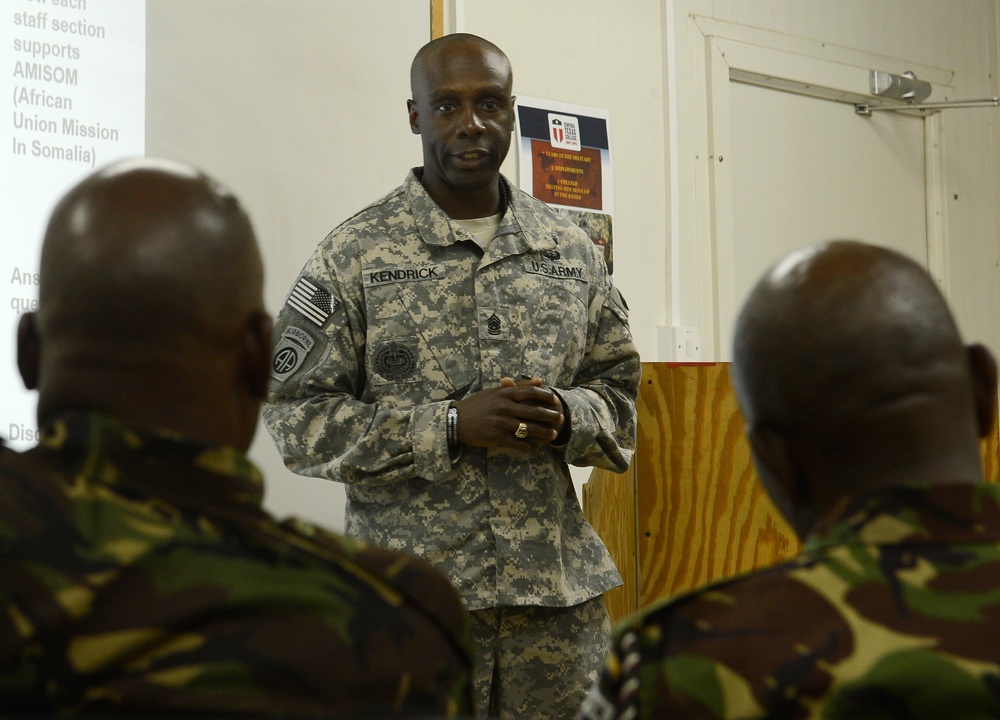 DVIDS - Images - Top enlisted KDF visit, strengthen bond with CJTF-HOA ...