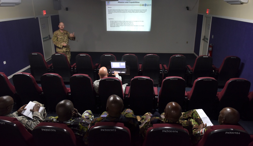 Top enlisted KDF visit, strengthen bond with CJTF-HOA partners