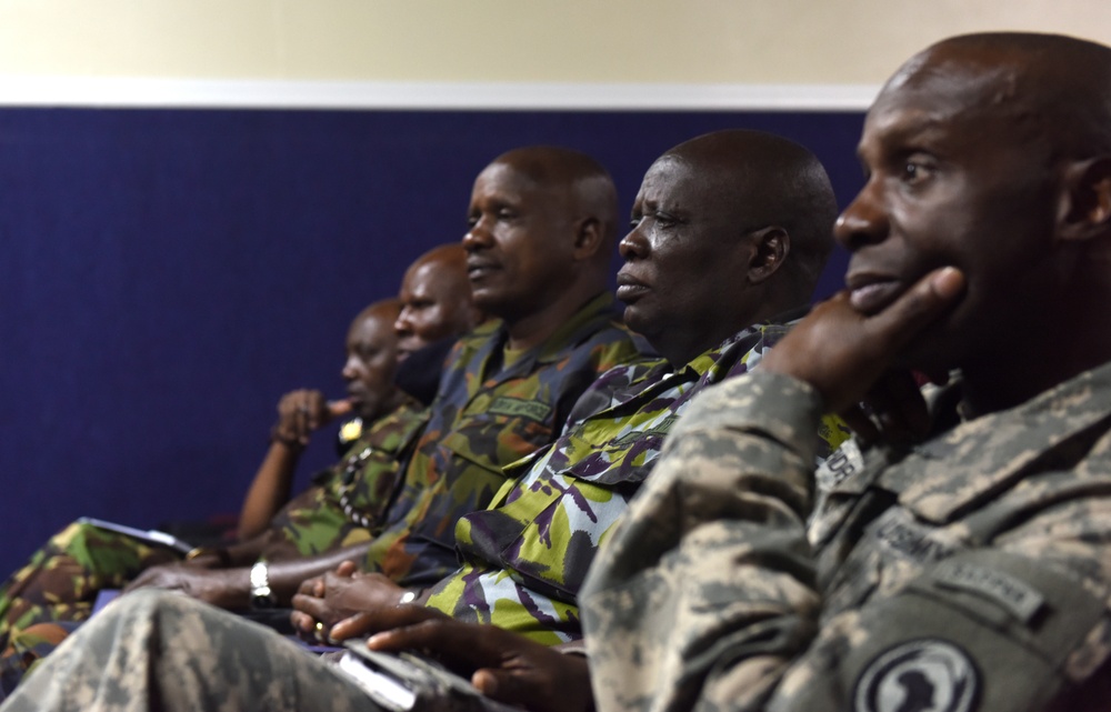 Top enlisted KDF visit, strengthen bond with CJTF-HOA partners