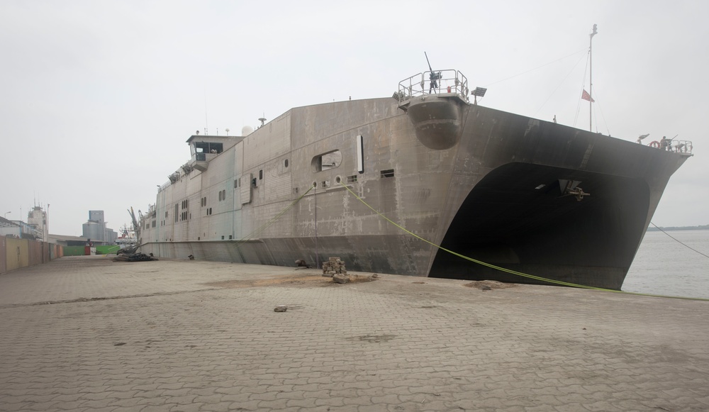 USNS Spearhead operations