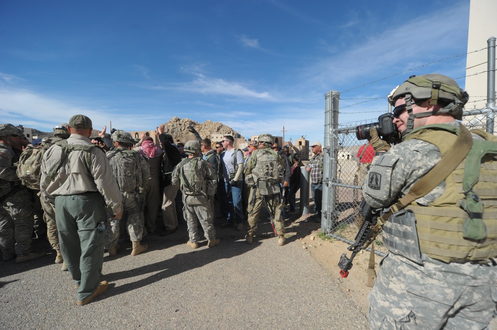 Combat Camera soldier supports 3d Cavalry Regiment