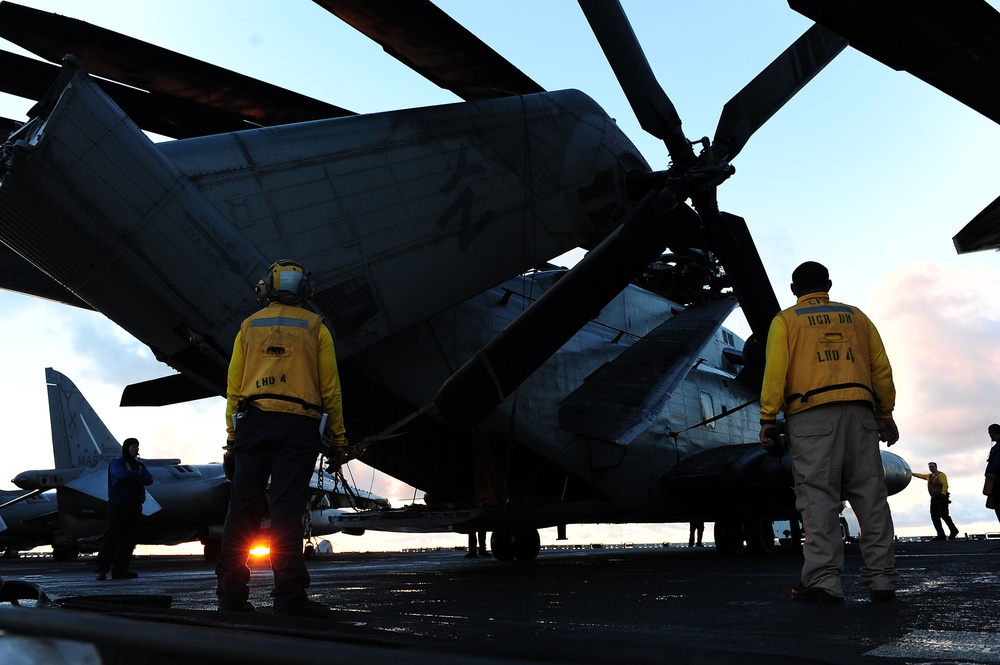 USS Boxer operations