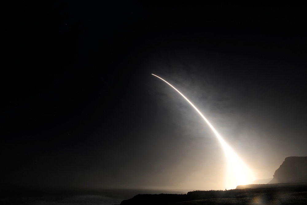 Minuteman III launches From Vandenberg