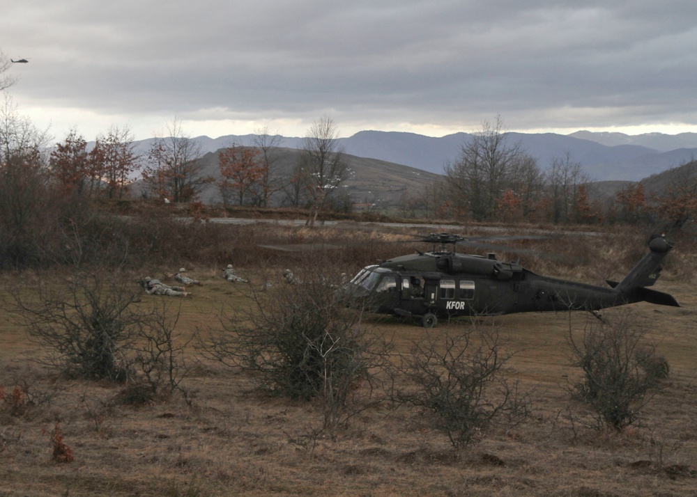 US Army Soldiers take platoon level training to higher elevation