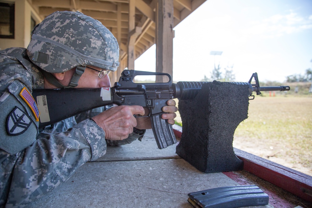 Rifle qualification
