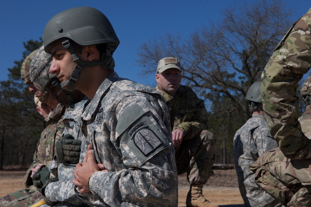 112th Signal paratroopers conduct proficiency jump