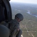 US Army paratroopers train at Camp Mackall