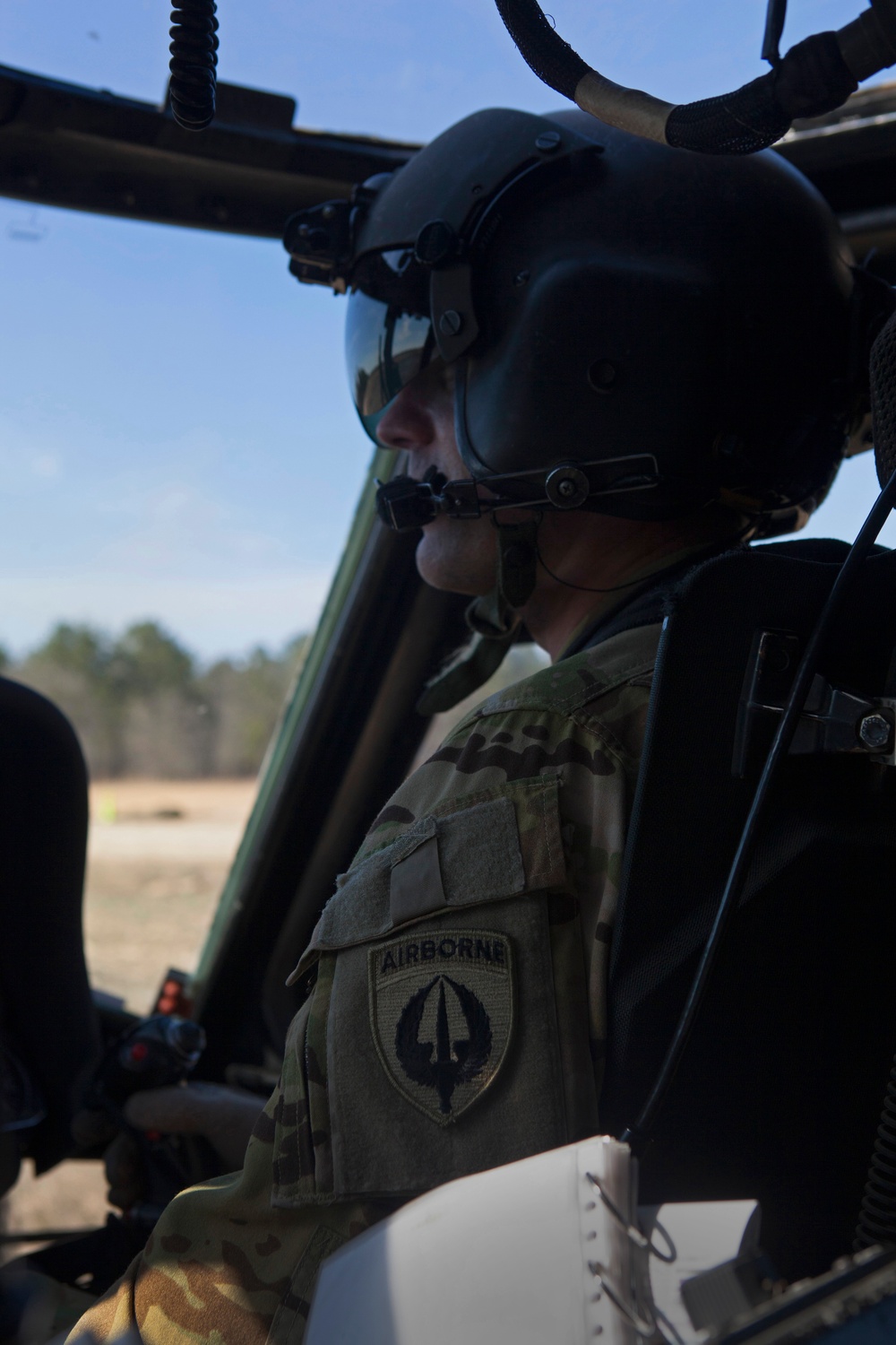 US Army paratroopers train at Camp Mackall