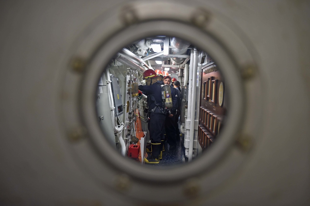 USS Stockdale operations