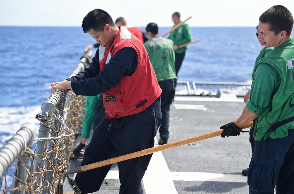 USS Stockdale operations