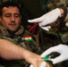 Peshmerga soldiers practice combat lifesaver skills under the supervision of German trainers