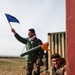 Peshmerga soldiers work through their validation assessment under the supervision of German trainers