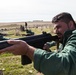 Peshmerga soldiers work through their validation assessment under the supervision of German trainers