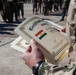 Peshmerga soldiers attend their graduation ceremony from a six-week infantry basic course