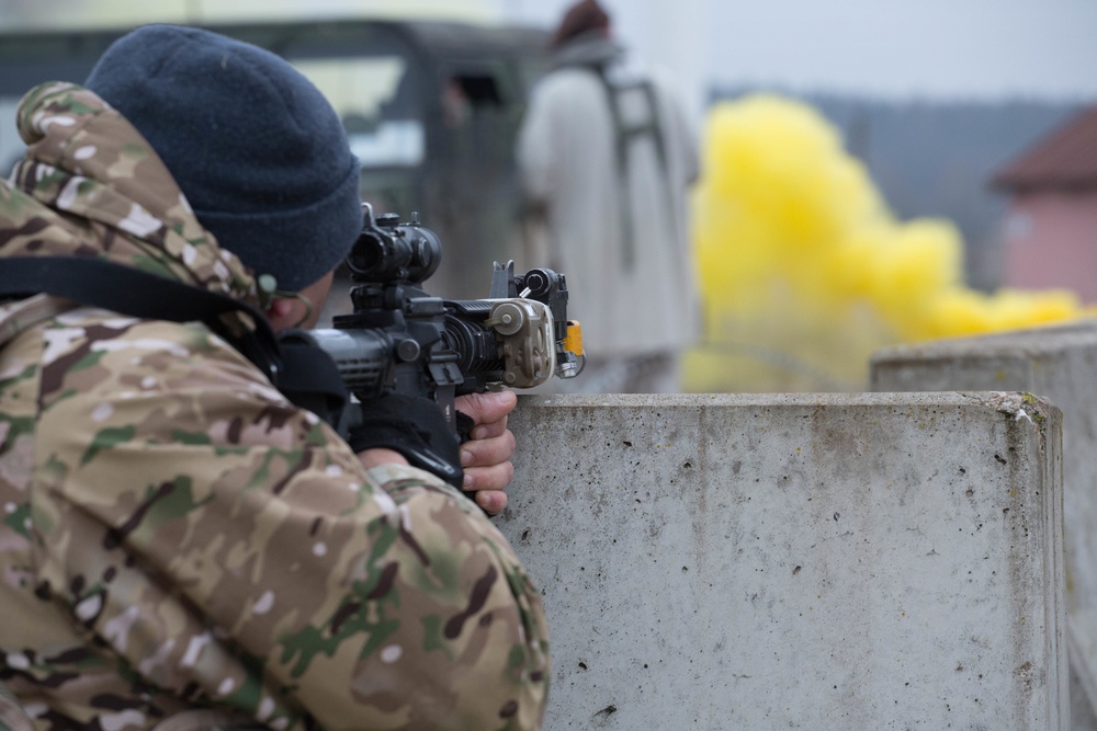 Georgian mission rehearsal exercise