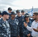 USS Carney sailors tour an Israeli ship
