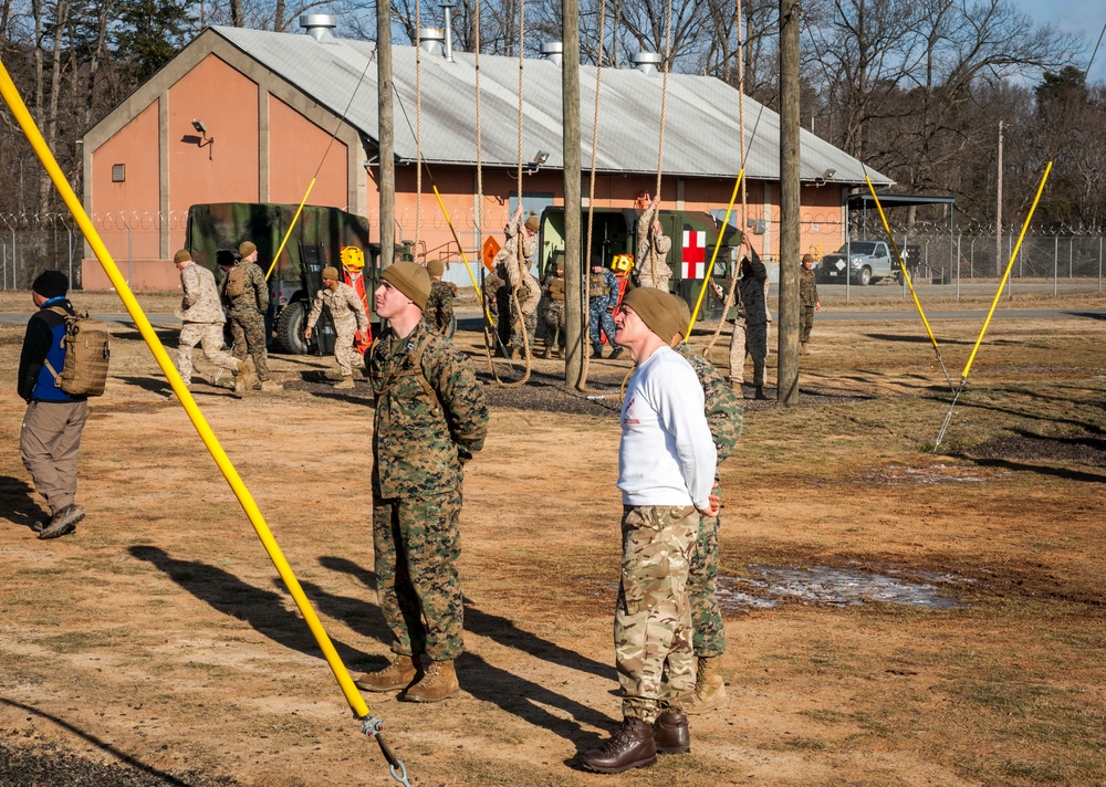 Delta Company Obstacle Course