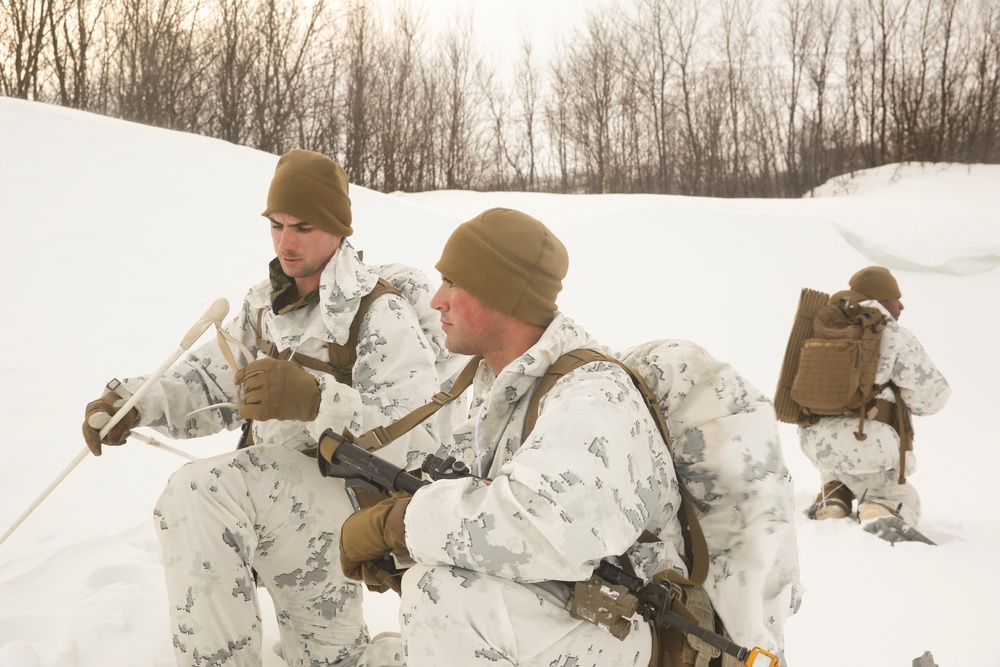 BSRF Marines complete cold-weather training inside Arctic Circle