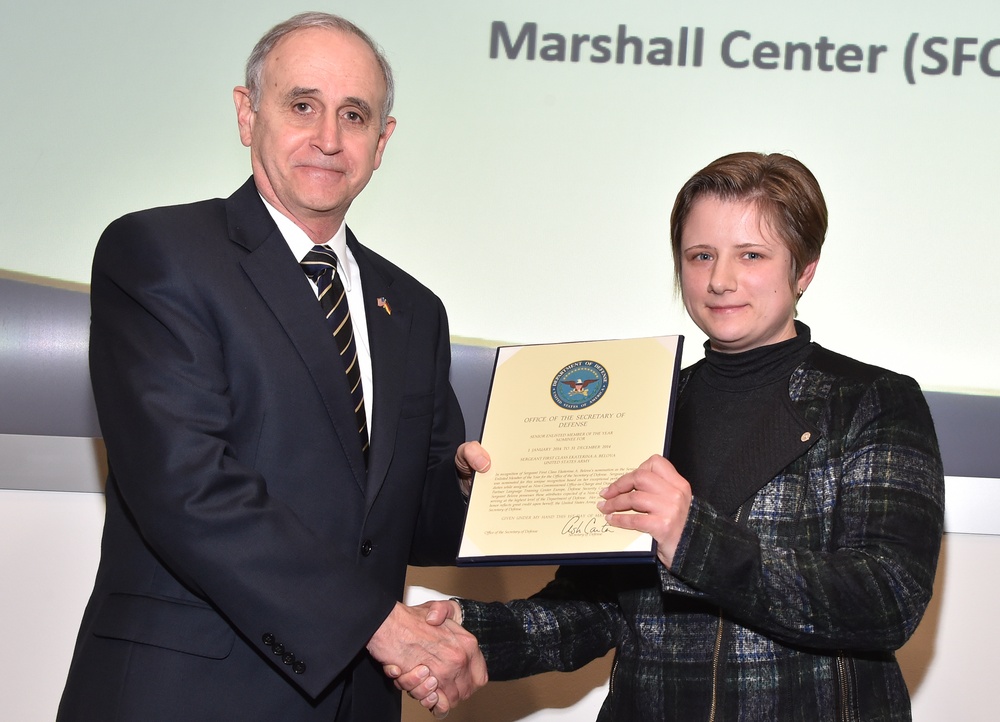 Marshall Center honors German, American military, length-of-service employees