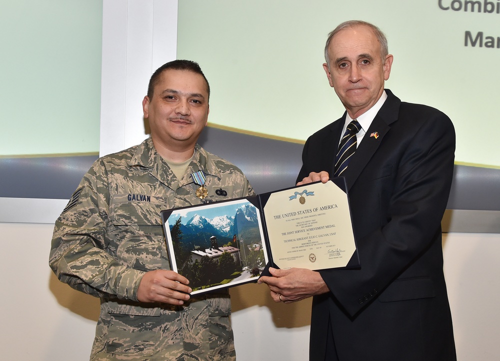 Marshall Center honors German, American military, length-of-service employees