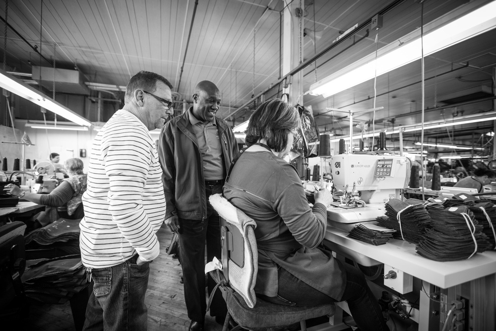 SMMC Visits Crown Clothing Company