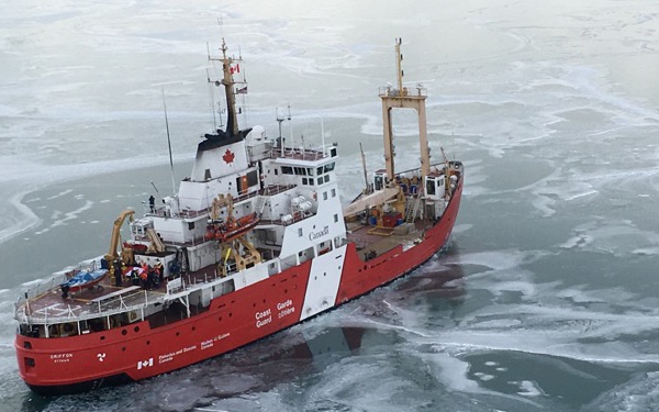 CCGS Griffon in Lake Erie