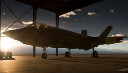 F-35 in the Idaho sunset