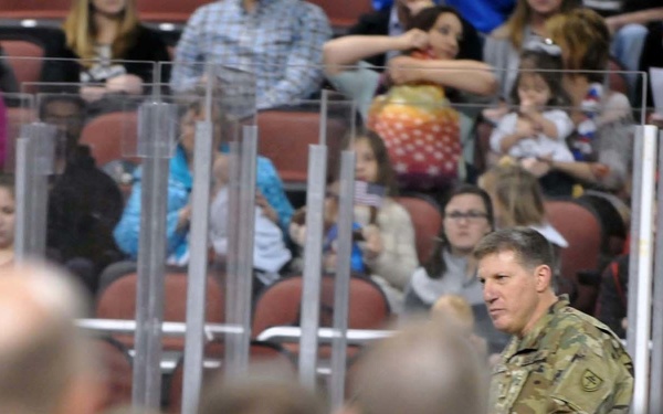 451st Expeditionary Sustainment Command farewell