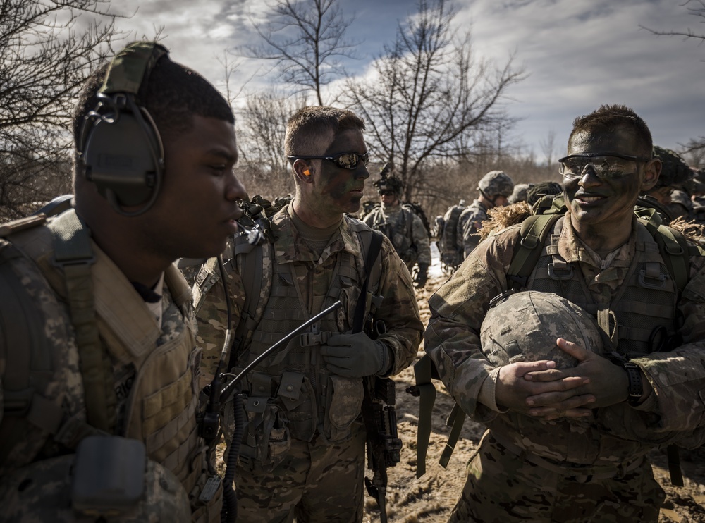 Cavalry troops conduct urban training