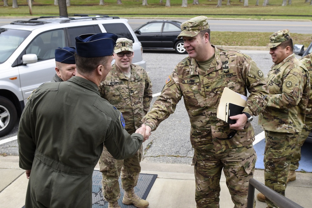 4th Battlefield Coordination Detachment meeting