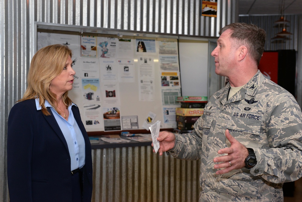 SecAF visits Seymour Johnson AFB