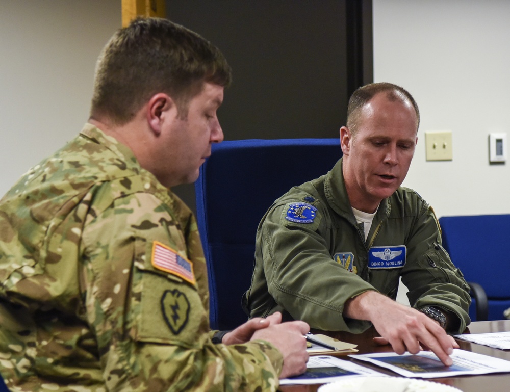 4th Battlefield Coordination Detachment meeting