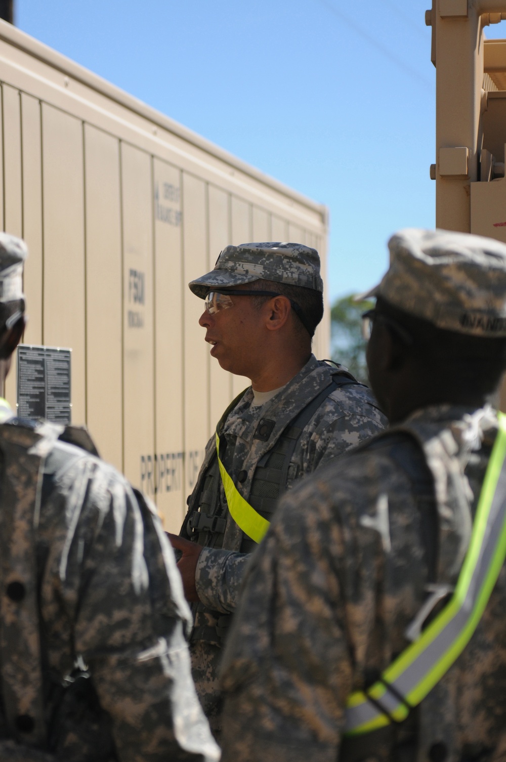 Supply Soldiers keep the mission stocked