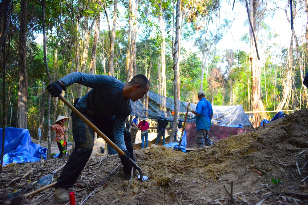 DPAA mission in Laos