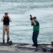 The Los Angeles-class submarine USS Tucson (SSN 770) arrives at Changi Naval Base in Singapore