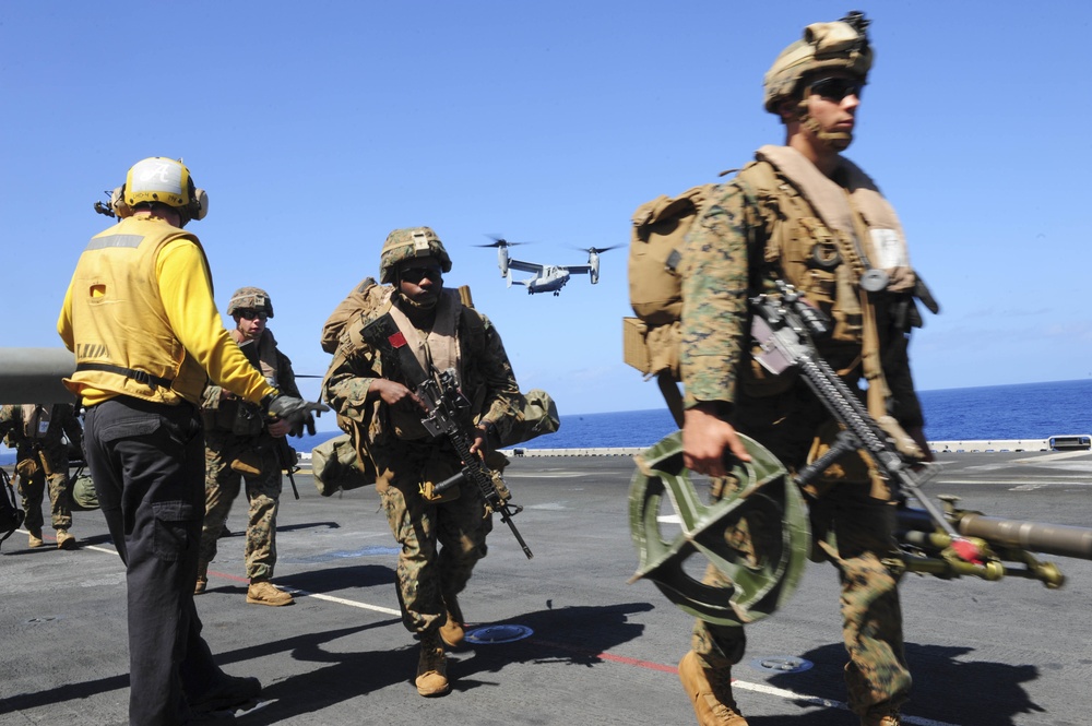 USS Boxer operations