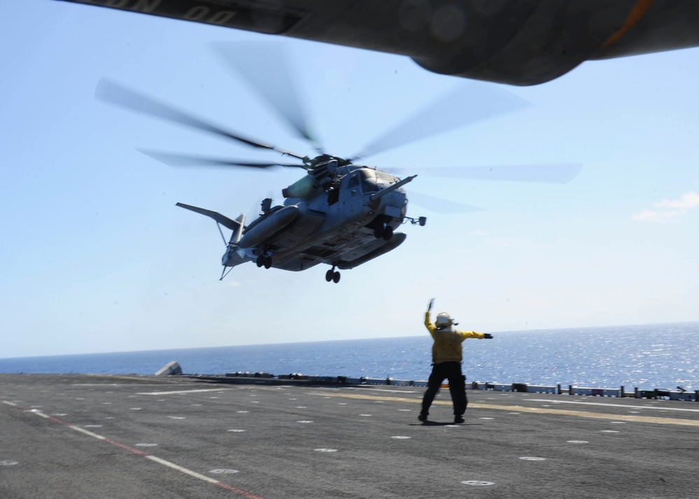 USS Boxer operations