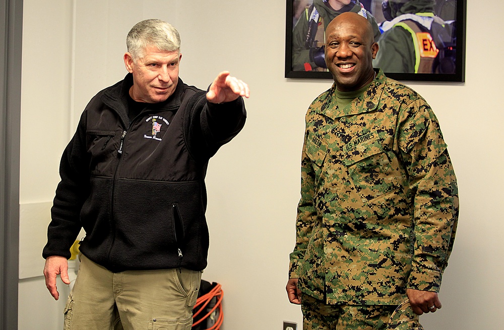 18th Sergeant Major of the Marine Corps visits CBIRF