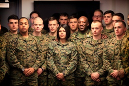 18th Sergeant Major of the Marine Corps visits CBIRF