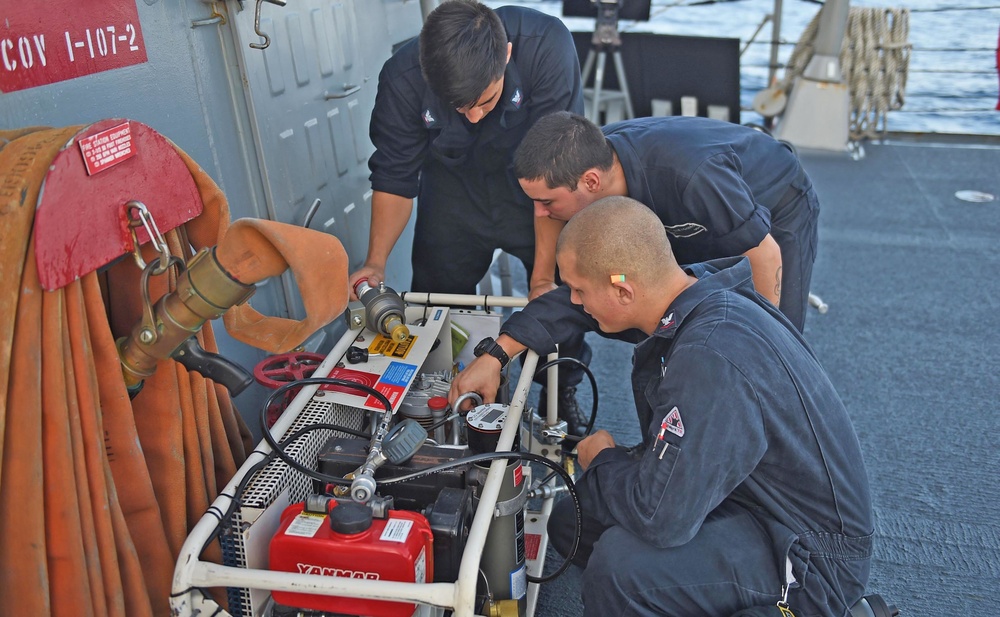 USS Stockdale (DDG 106) operations