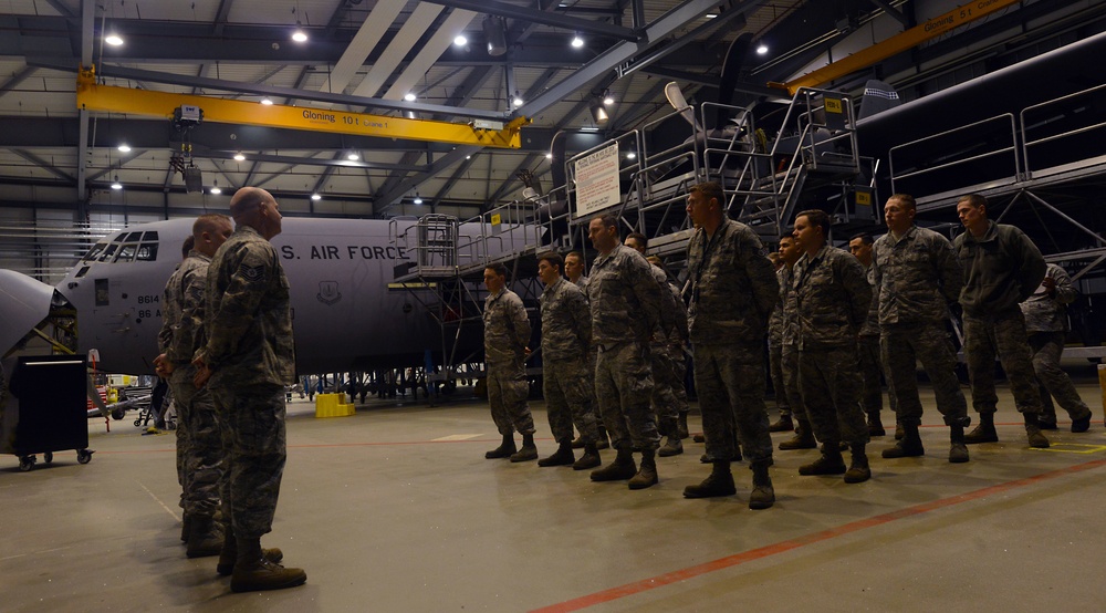 Maintenance inspection keeps aircraft flying